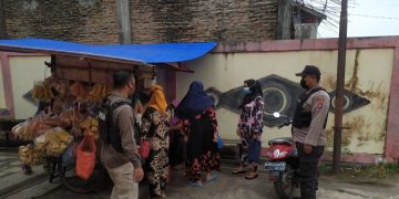 Polsek Seruyan Hilir Lakukan Patroli dan Sampaikan Himbauan Prokes ke Warga