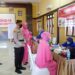 Kapolres Seruyan Cek Giat Vaksinasi Kepada Bhayangkari Cabang Seruyan