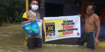 Tahapan Pilkada Berjalan, PKS Kalteng Sementara Fokus Bantu Warga Terdampak Banjir