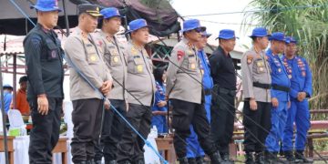 Pembukaan Latihan SAR, Kapolres Seruyan Hadiri Acara