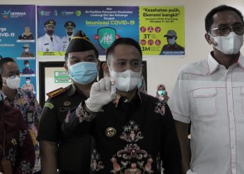 10 Pejabat Pemko Telah Divaksinasi Covid-19