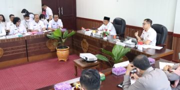 Sekda Kalteng Terima Audensi Tim Kemenko Polhukam RI
