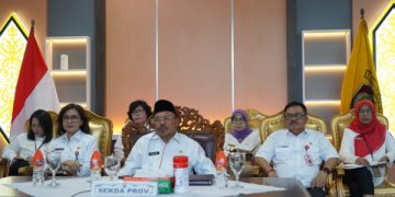 Persiapan Penghargaan OASE, Sekda Nuryakin Ikuti Rapat Virtual dengan Sekjen Kemendagri