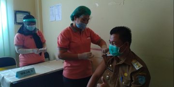 Jalani Vaksinasi Covid-19 ke-2, Wabub tidak merasakan Gejala Apa-apa