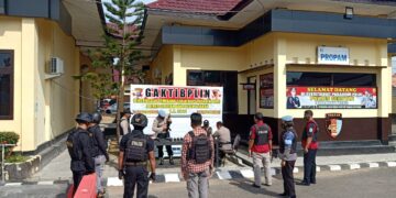 Sipropam Polres Seruyan Periksa Senpi Dinas