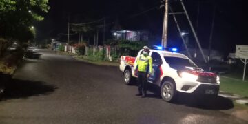 Cegah Balapan Liar, Satlantas Polres Seruyan Patroli Malam