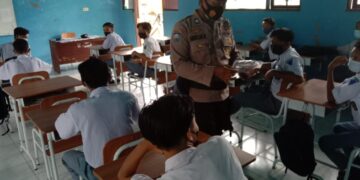 Sat Binmas Sambang ke Sekolah di Kabupaten Seruyan