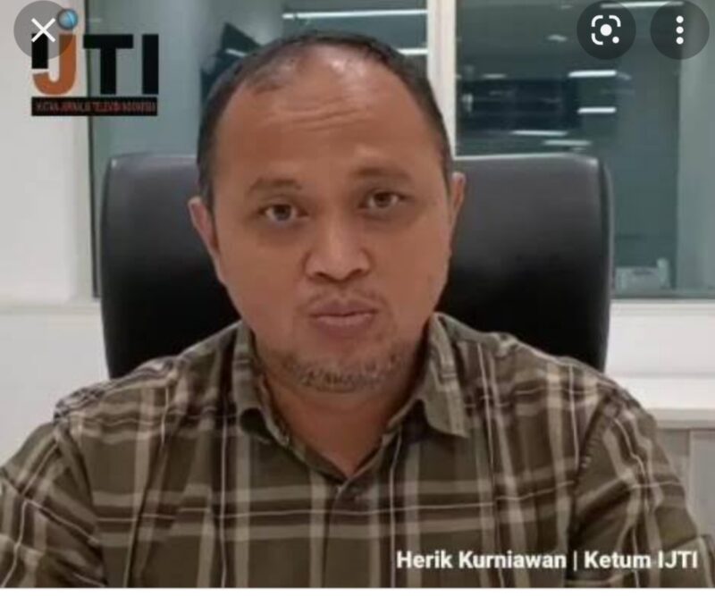 Ketua IJTI, Herik Kurniawan