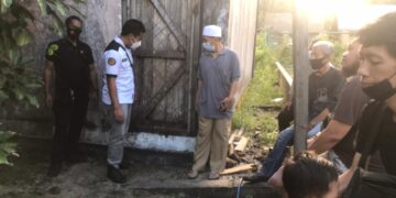 Unit Identifikasi Polres Seruyan Olah TKP Pencurian Sarang Walet