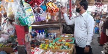 Cegah Kelangkaan Bahan Pokok, Satreskrim Sidak Pasar Saik Kuala Pembuang