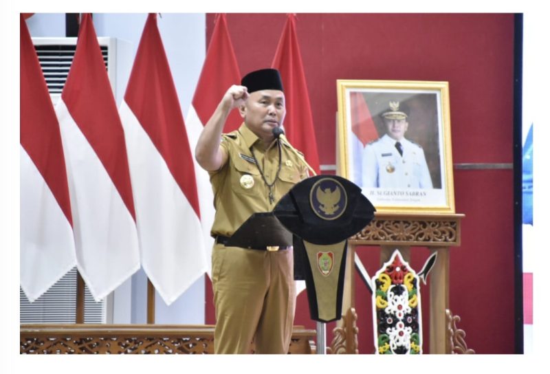 Gubernur Kalteng, H Sugianto sabran