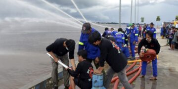 Balakarcana 651Kps Ujicoba Mesin Pemadam Kebakaran Bantuan Provinsi