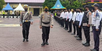 Wakapolres Seruyan Pimpin Gelar Pasukan Operasi Zebra Telabang 2021