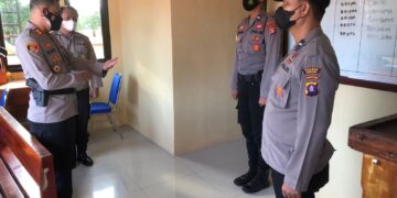 Cek Piket Jaga Mako, Kapolres Seruyan Berikan Beberapa Arahan