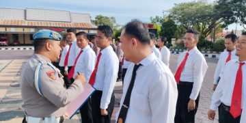 Pelaksanaan Gaktibplin Langsung Dilakukan Propam Usai Apel Pagi