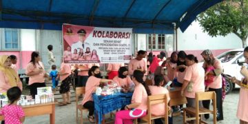 Mak Ganjar Kalteng Gelar Pengobatan Gratis dan Menyasar Ibu-ibu di Kapuas