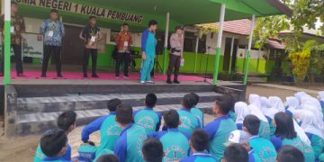 Jelang Penerimaan Polri, Bag SDM Polres Seruyan Sosialisasi ke Sekolah