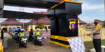 Antisipasi Gejolak Usai Putusan MK, Polres Seruyan Gelar Patroli Gabungan Skala Besar