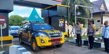Pilkades Serentak, Kapolres Seruyan Kerahkan Regu Patroli Skala Besar