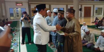 Safari Ramadan Pemprov. Kalteng di Masjid Agung Ar`Raudhah Pulang Pisau