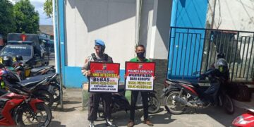 Polsek Seruyan Hilir Road Show Sosialisasasi ZI Menuju WBK dan WBBM