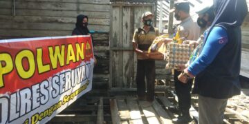 Wakapolres Pimpin Seruyan SergiKomas Dilaksanakan di Desa Sungai Undang