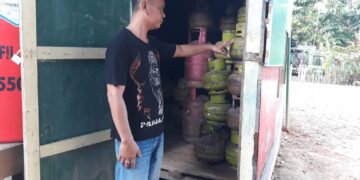 Sat Intelkam Polres Seruyan dan Polsek Jajaran Rutin Cek Stok LPG 3 Kg