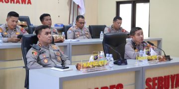 Anev Capaian Quick Win Presisi, Kapolres Seruyan Pastikan Berikan Terbaik