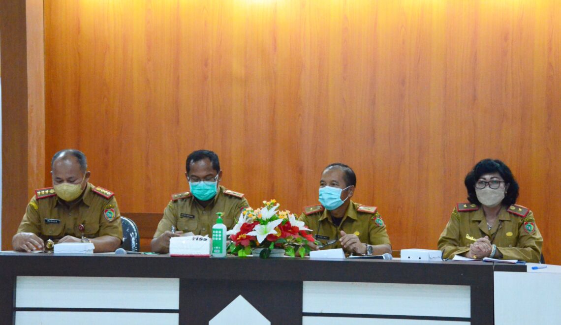 Rapat membangun Zona Integritas Labkesda Provinsi Kalimantan Tengah