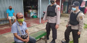 Tim Yustisi Himbau Penerapan Prokes ke Masyarakat Kuala Pembuang