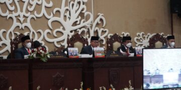 Wagub Kalteng Edy Pratowo menghadiri Sidang Tahunan MPR RI secara Virtual