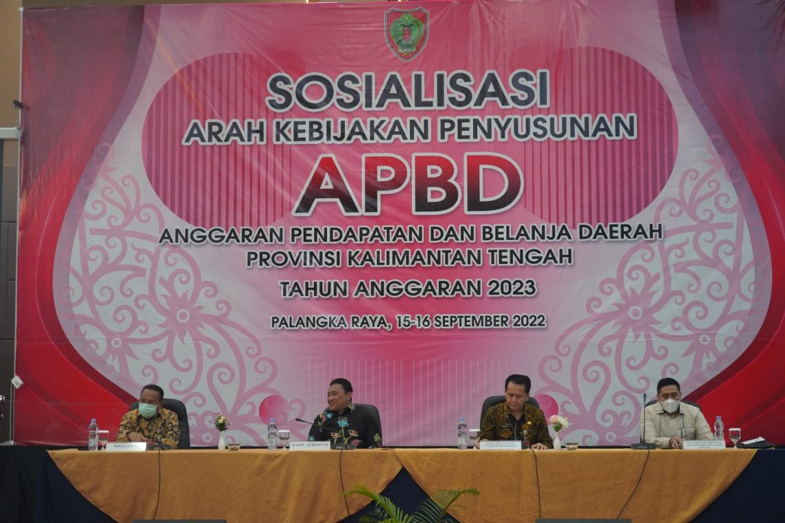 Sosialisasi arah kebijakan penyusunan APBD Tahun Anggaran 2023