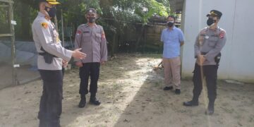 Kapolres Seruyan Beri Arahan ke Kapolsek Hanau dan Ka Pospol Danau Seluluk