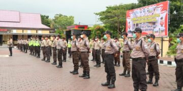 Kapolres Seruyan Pimpin Pembukaan Lomba Keterampilan Satpam