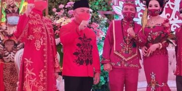 Ketua DAD Kalteng Sunting Putri Pariwisata Asal Gunung Mas