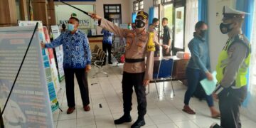 Pastikan Pelayanan Maksimal, Kapolres Seruyan Cek Kantor Samsat Seruyan