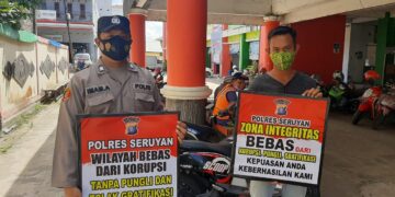 Polsek Seruyan Hilir Terus Road Show Sosialisasi ZI Menuju WBK dan WBBM