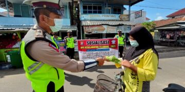 Satlantas Polres Seruyan Sosialisasi Operasi Telabang 2021