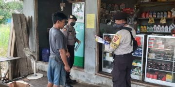 Cegah Penyebaran Covid-19, Polsek Maliku Sosialisi Cuci Tangan dengan Benar