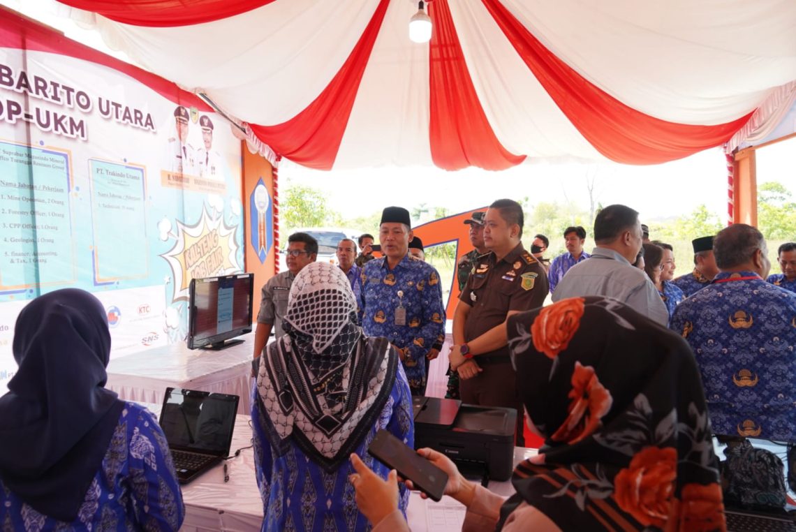 Launching aplikasi online berbasis web kerjaberkah.kalteng.go.id