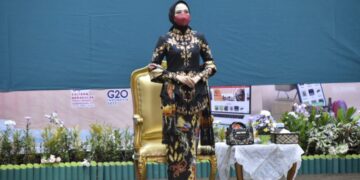 Ivo Sugianto Sabran Resmi Dilantik Sebagai Ketua Dekranasda Kalteng Masa Bakti 2021-2024