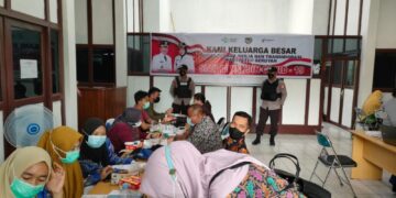 Polsek Seruyan Hilir Lakukan Pengamanan Pelaksanaan Vaksinasi