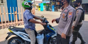 Polsek Seruyan Hilir Terus Patroli dan Sosialisasi Prokes kepada Masyarakat