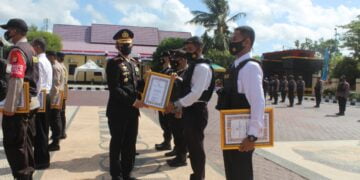 Kapolres Seruyan Apresiasi dan Beri Reward Personel  Berprestasi