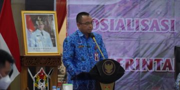 Asisten Adum Sri Suwanto Secara Resmi Buka Sosialisasi Aplikasi SPID Penatausahaan