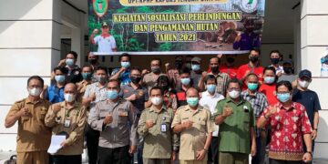 UPT-KPHP Kapuas Tengah Unit  XI Sosialisasikan Pengamanan Hutan