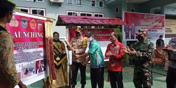 Kapolres Seruyan Resmikan Lewu Isen Mulang di Kabupaten Seruyan