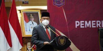 Pj. Sekda Atas Nama Gubernur Lantik 59 Pejabat Administrator Pemprov Kalteng