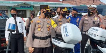 Kapolres Seruyan Cek Personil, Sarana dan Prasarana Karhutla