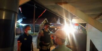 Regu KRYD Polres Seruyan Patroli Himbauan Prokes